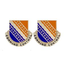 54th Signal Battalion Unit Crest (Command Control)